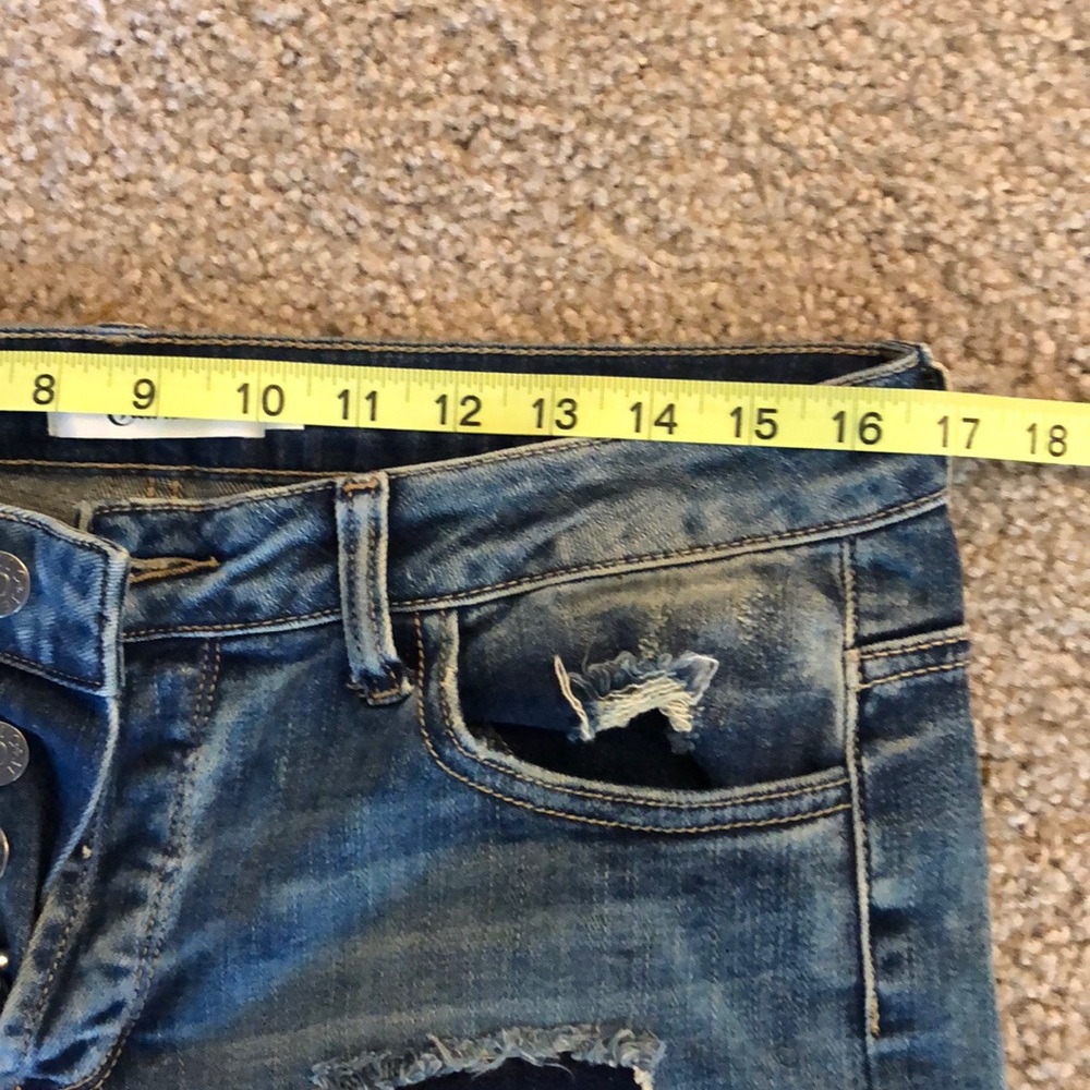 Cello Patchwork Boyfriend Button Fly Jean - image 8